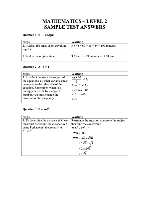 Selective Exam Pack - Advanced Volume 1